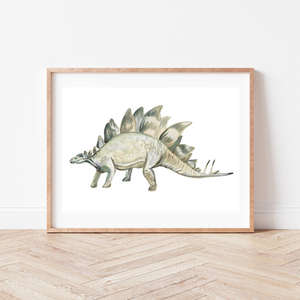 Stegosaurus print.